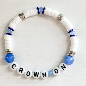 “CROWN ON” Peloton stretch bracelet